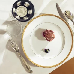 Fourchette de table en métal argenté