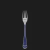 Fourchette de table en métal argenté - Bleu Marbré