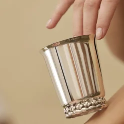 Gobelet en Métal Argenté