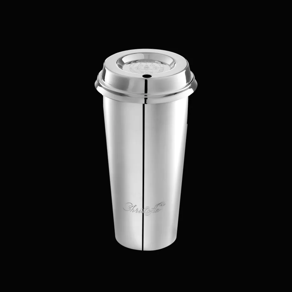 Gobelet en métal argenté