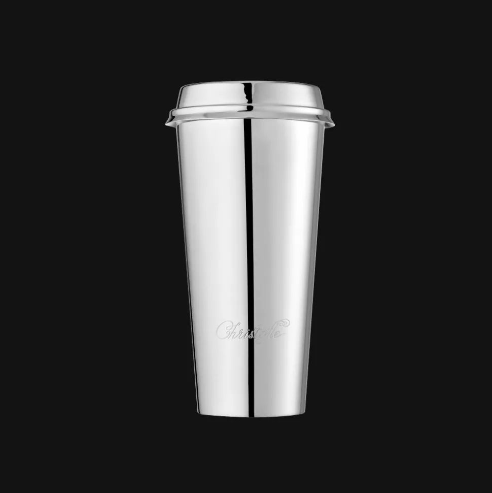 Gobelet en métal argenté