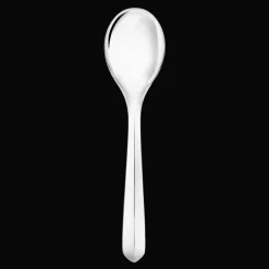 Grande cuillère universelle en métal argenté