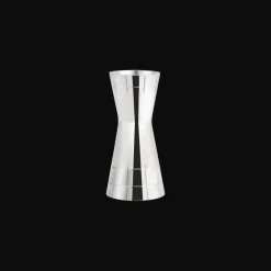 Jigger en métal argenté