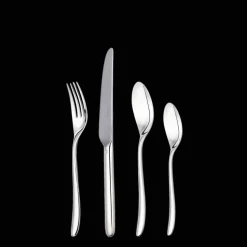 La Trousse - 4 couverts taille intermédiaire en Métal Argenté