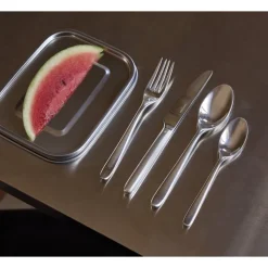 La Trousse - 4 couverts taille intermédiaire en Métal Argenté