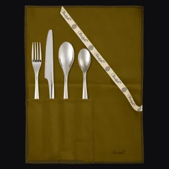 La Trousse - 4 couverts taille intermédiaire en Acier