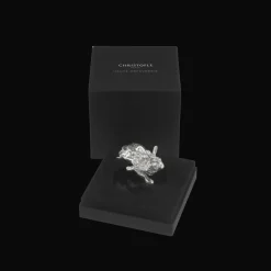 Lapin Agile en Argent Massif - Haute Orfèvrerie