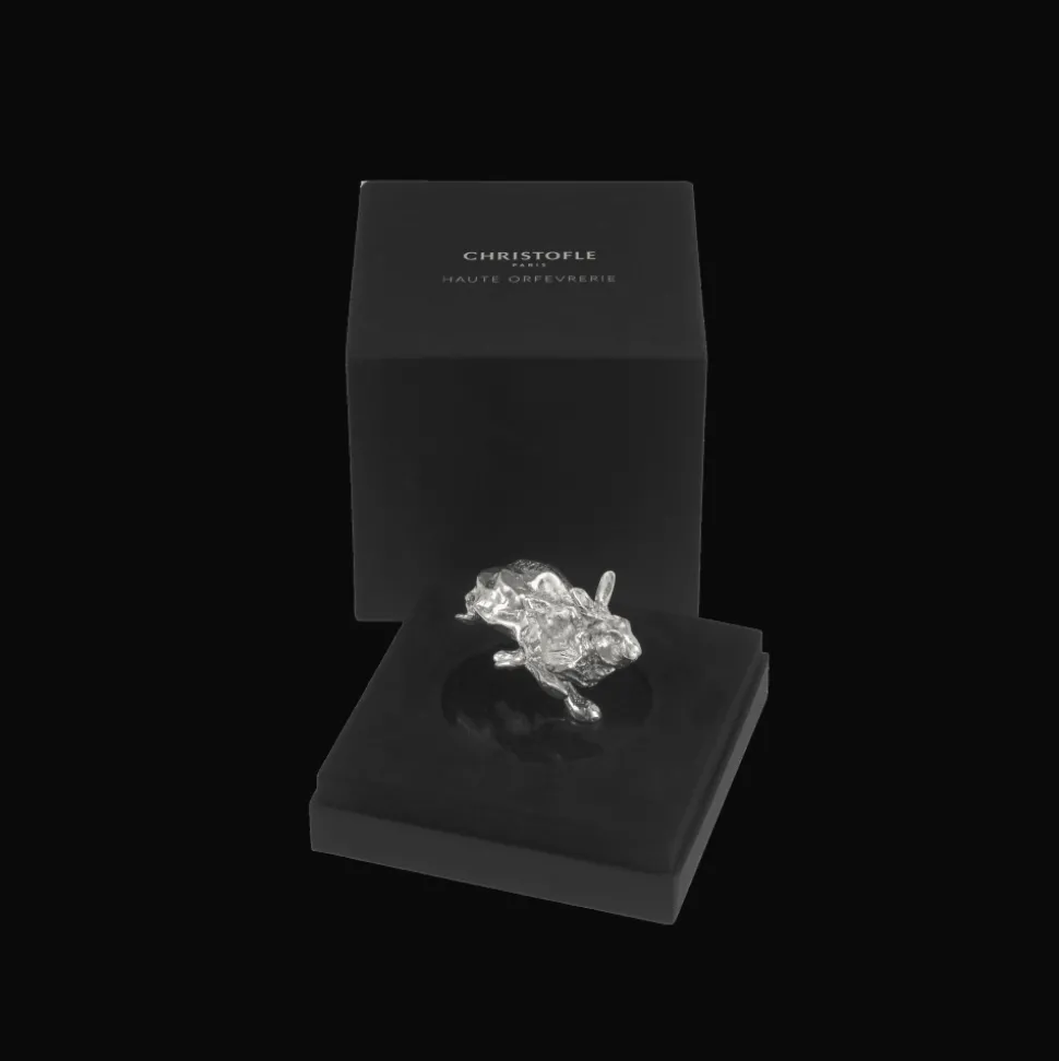 Lapin Agile en Argent Massif - Haute Orfèvrerie