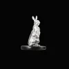 Lapin Debout Argent Massif - Haute Orfèvrerie