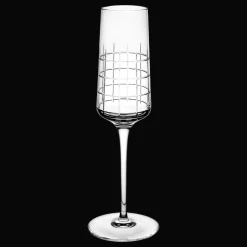 Lot de 2 flûtes à champagne en cristal