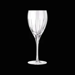 Lot de 2 verres à vin rouge en cristal