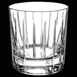 Lot de 2 verres à whisky old-fashioned en cristal