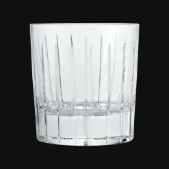Lot de 2 verres doubles à whisky old-fashioned en cristal