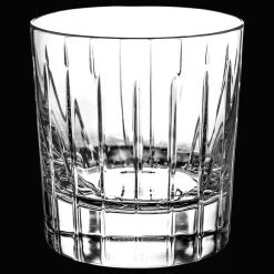 Lot de 2 verres doubles à whisky old-fashioned en cristal