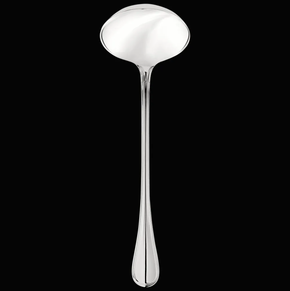 Louche à servir le potage en acier