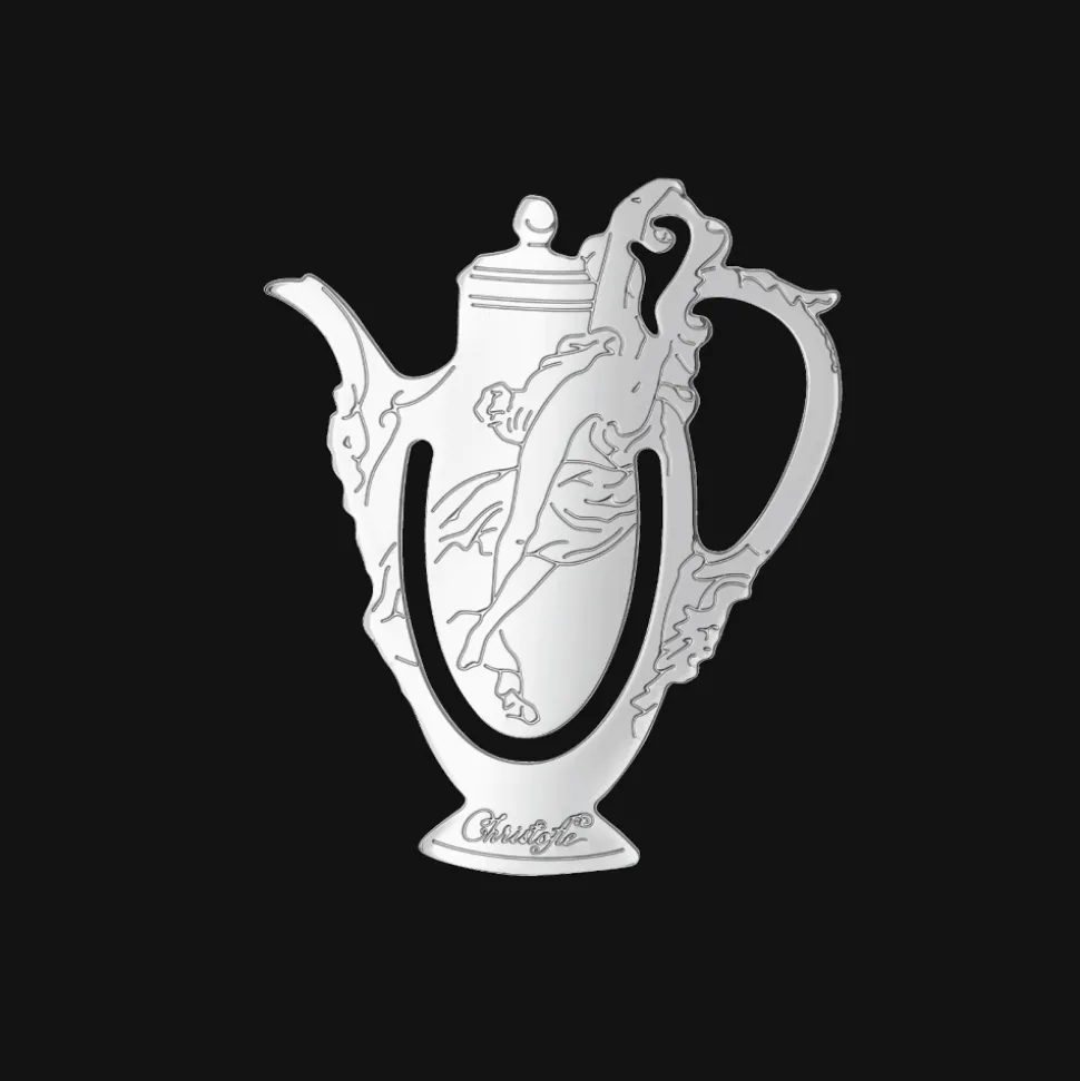 Marque-page Carrier Belleuse en Métal argenté