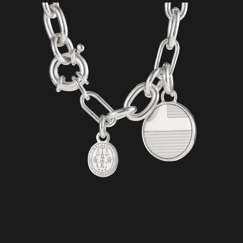 Médaille en Argent Massif - Ondulations