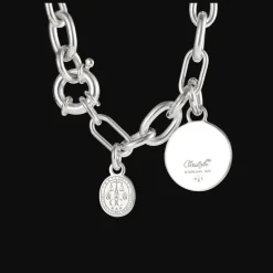 Médaille en Argent Massif - Peau de Lion