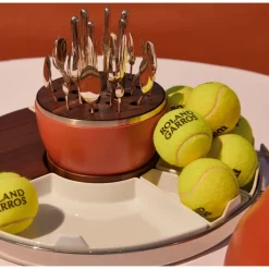 MOOD Party - Ensemble pour 6 personnes (24 pièces) en métal argenté avec écrin