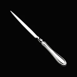 Ouvre-lettre en métal argenté