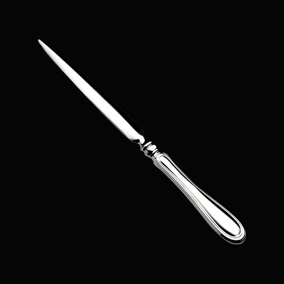 Ouvre-lettre en métal argenté