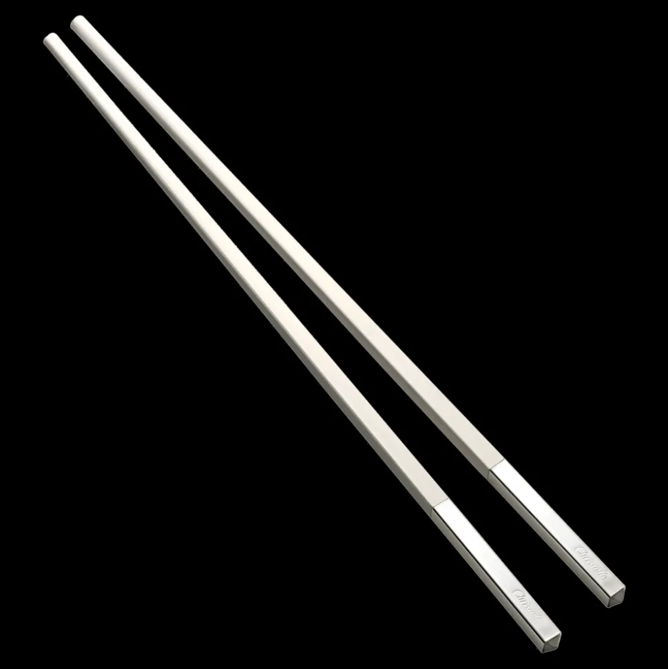 Paire de baguettes chinoises blanches