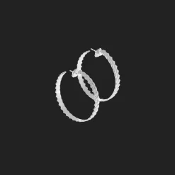 Paire de Créoles en Argent Massif