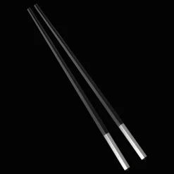 Paires de baguettes chinoises noires