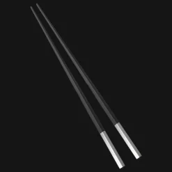 Paires de baguettes japonaises noires