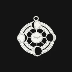 Pampille Phases de Lune 2023 en Métal argenté