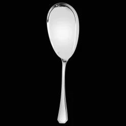 Pelle à servir riz/frites en métal argenté