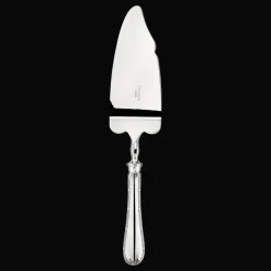 Pelle coupante à gâteaux et glace en métal argenté