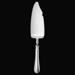 Pelle coupante à gâteaux et glace en métal argenté