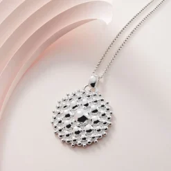 Pendentif en argent massif