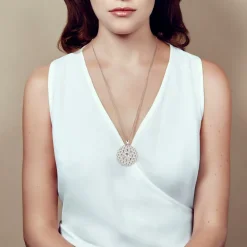 Pendentif en argent massif