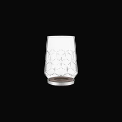 Photophore en verre taillé - Grande taille