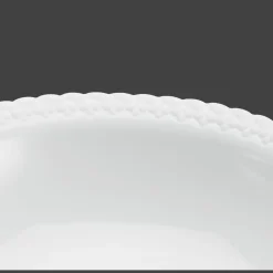 Plat rond creux en Porcelaine