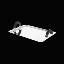 Plateau 1925 en métal argenté