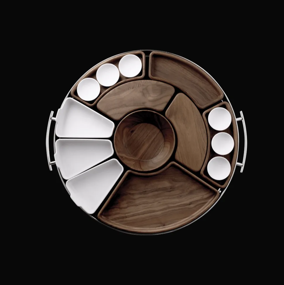 Plateau Mood Asia en acier