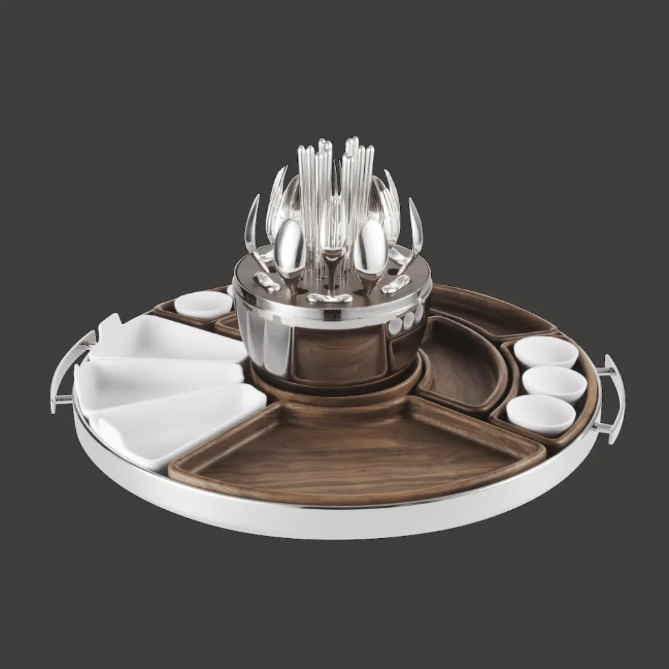 Plateau Mood Asia en acier