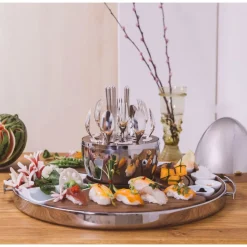 Plateau Mood Asia en acier