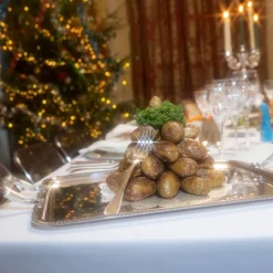 Plateau rectangulaire à anses - 49 x 39 cm