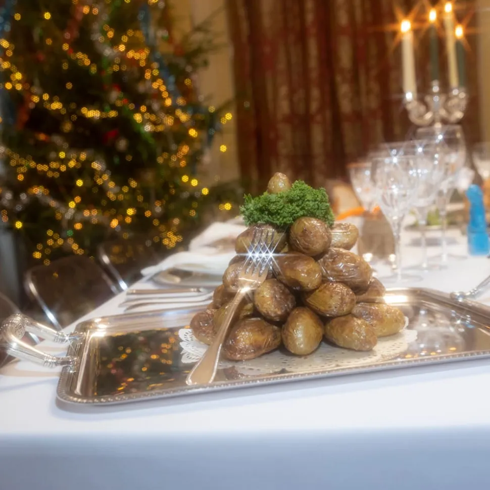 Plateau rectangulaire à anses - 49 x 39 cm