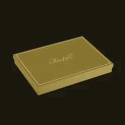 Plateau rectangulaire en métal argenté - 22 x 16 cm