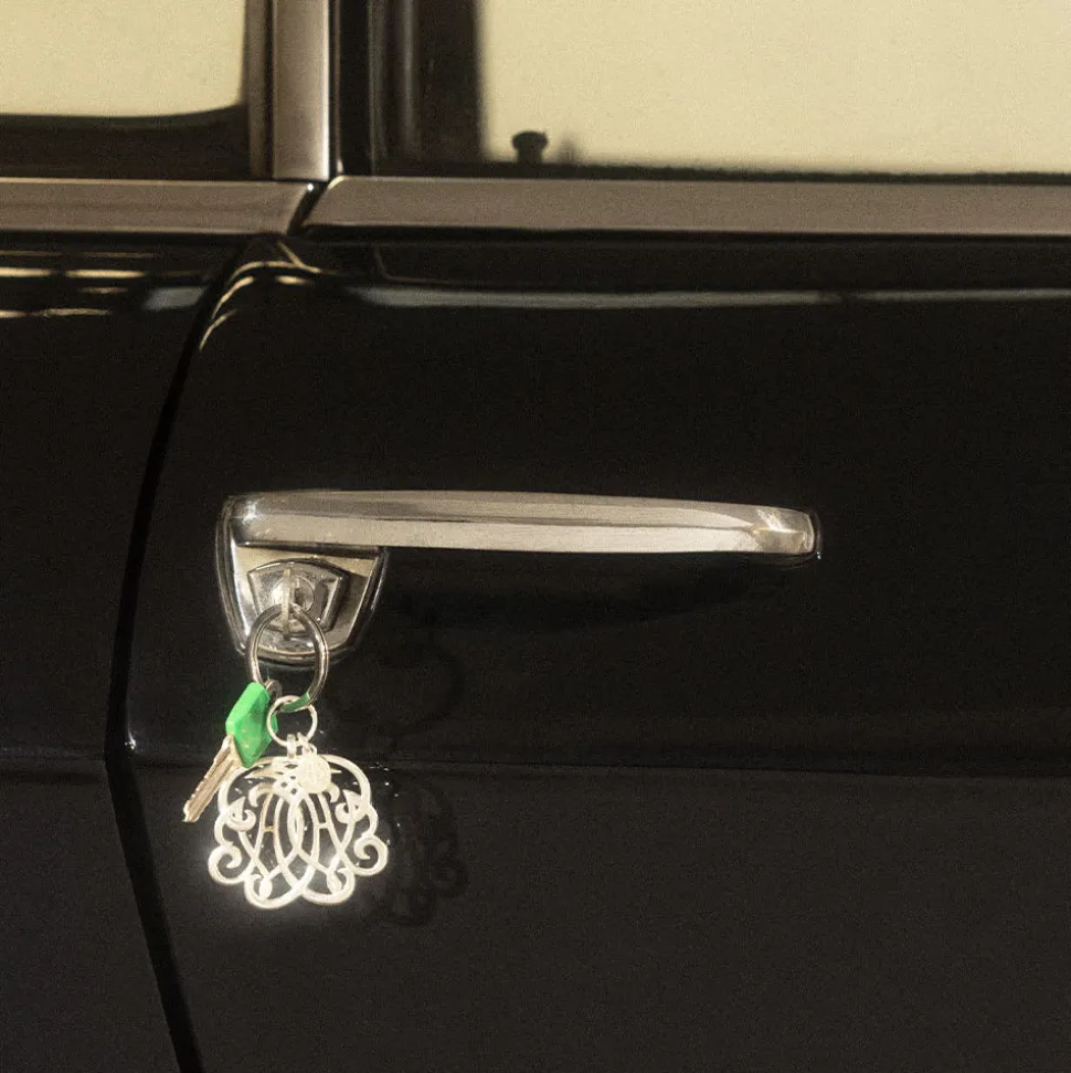 Porte-clés AU en argent massif - Anne de Rochechouart Duchesse d'Uzes