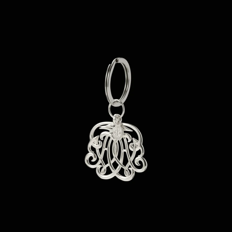 Porte-clés AU en argent massif - Anne de Rochechouart Duchesse d'Uzes
