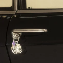 Porte-clés EE en argent massif - Eugénie de Montijo