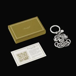 Porte-clés EE en argent massif - Eugénie de Montijo