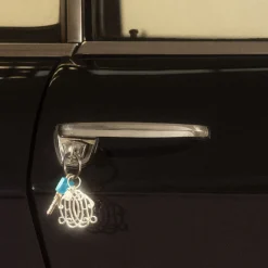 Porte-clés HO en argent massif - Henri d'Orléans