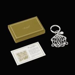 Porte-clés HO en argent massif - Henri d'Orléans